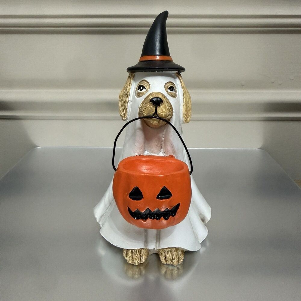 Halloween Ghost Dog - Trick Or Treat - Cracker Barrel